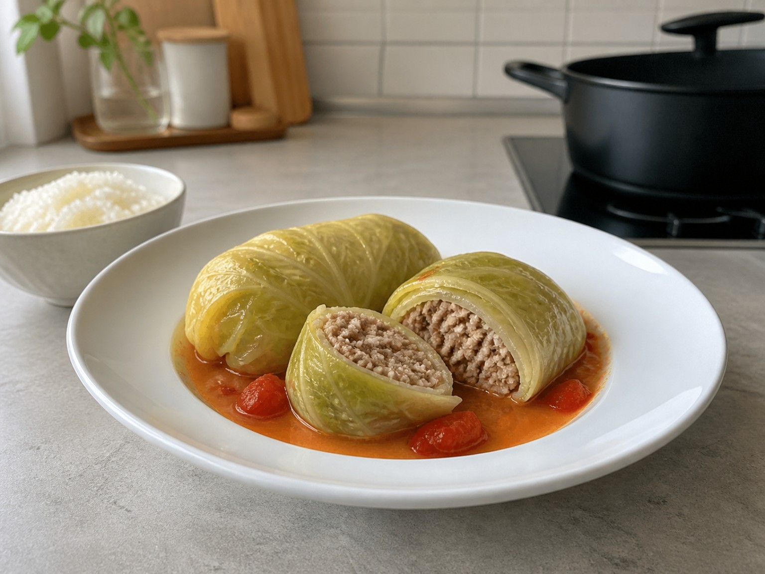 日式椰菜卷 Japanese Rolled Cabbage