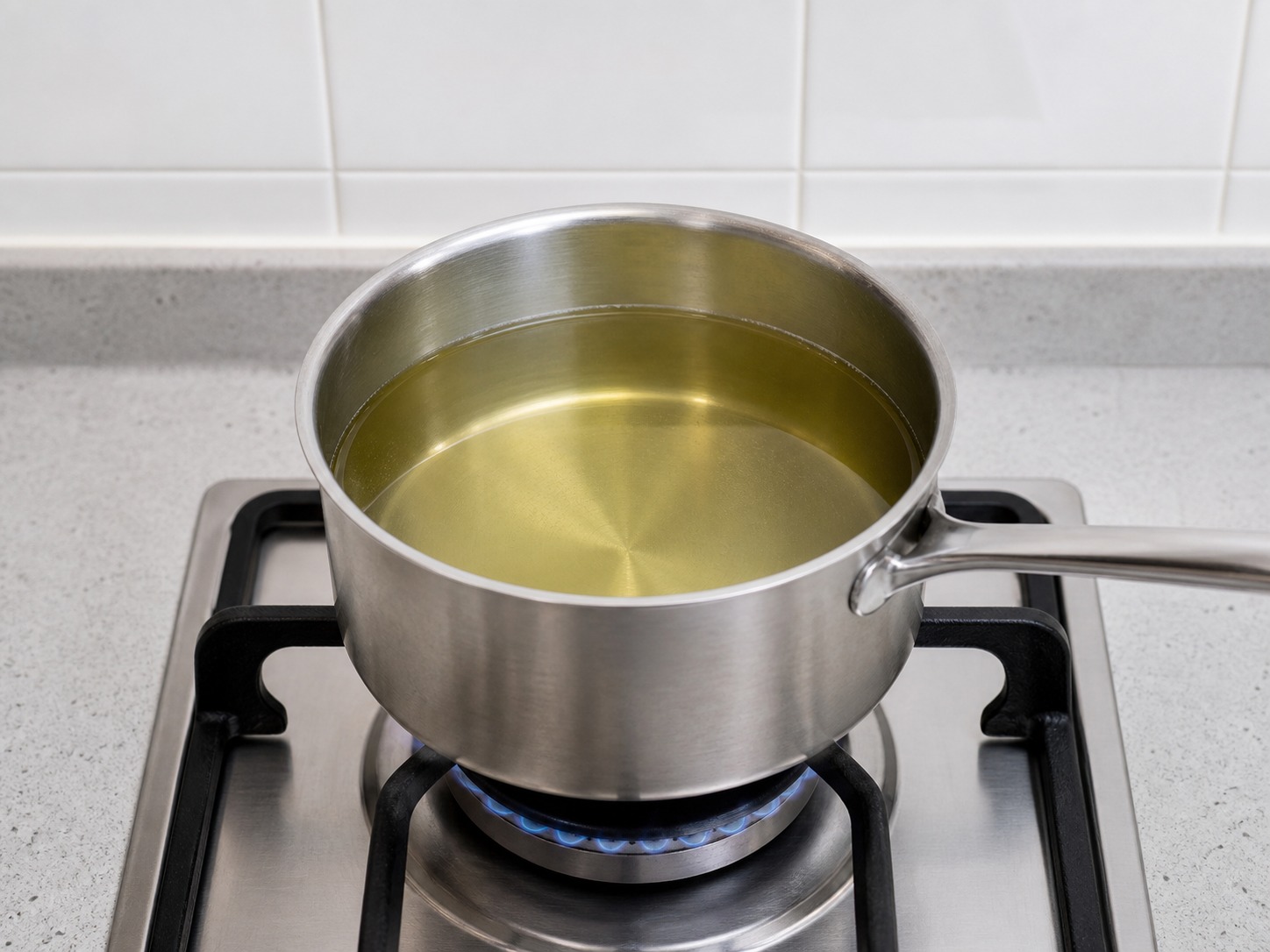 日式三文魚茶漬飯 — 加熱綠茶