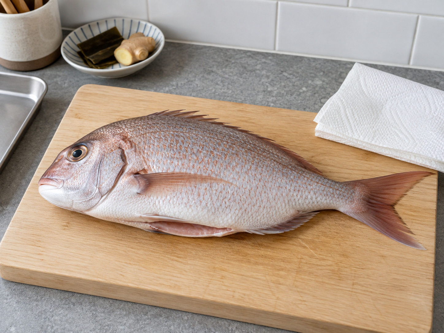 日式鯛魚飯 — 清鯛魚