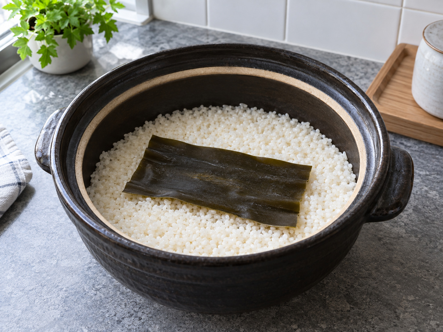 日式鯛魚飯 — 鋪米昆布
