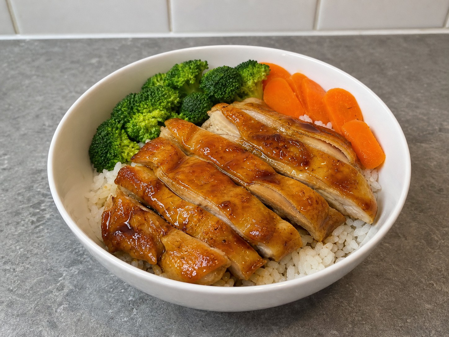 日式照燒雞扒飯 Japanese Teriyaki Chicken Rice Bowl