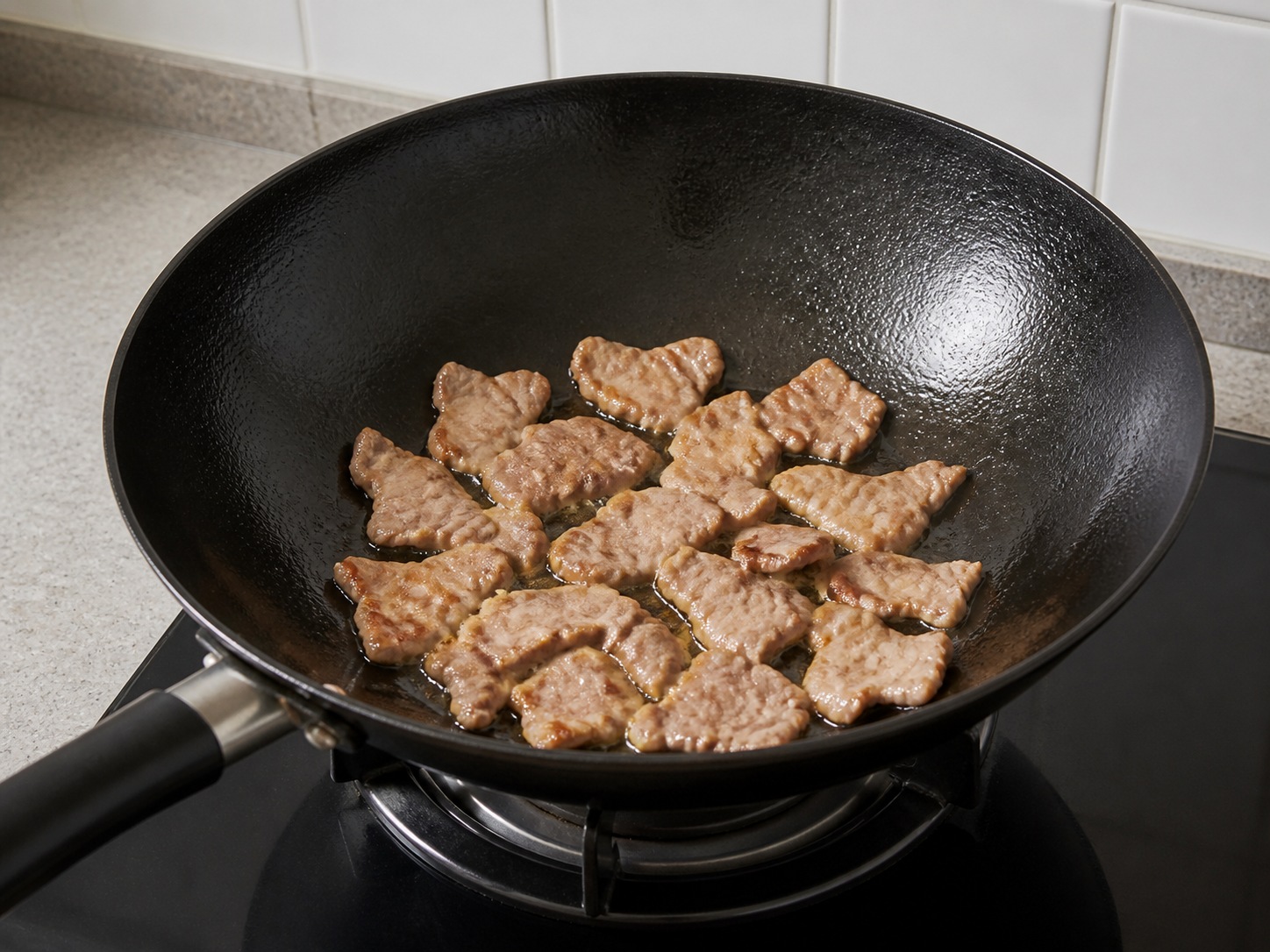 Yakisoba ala Jepang: Masak daging babi
