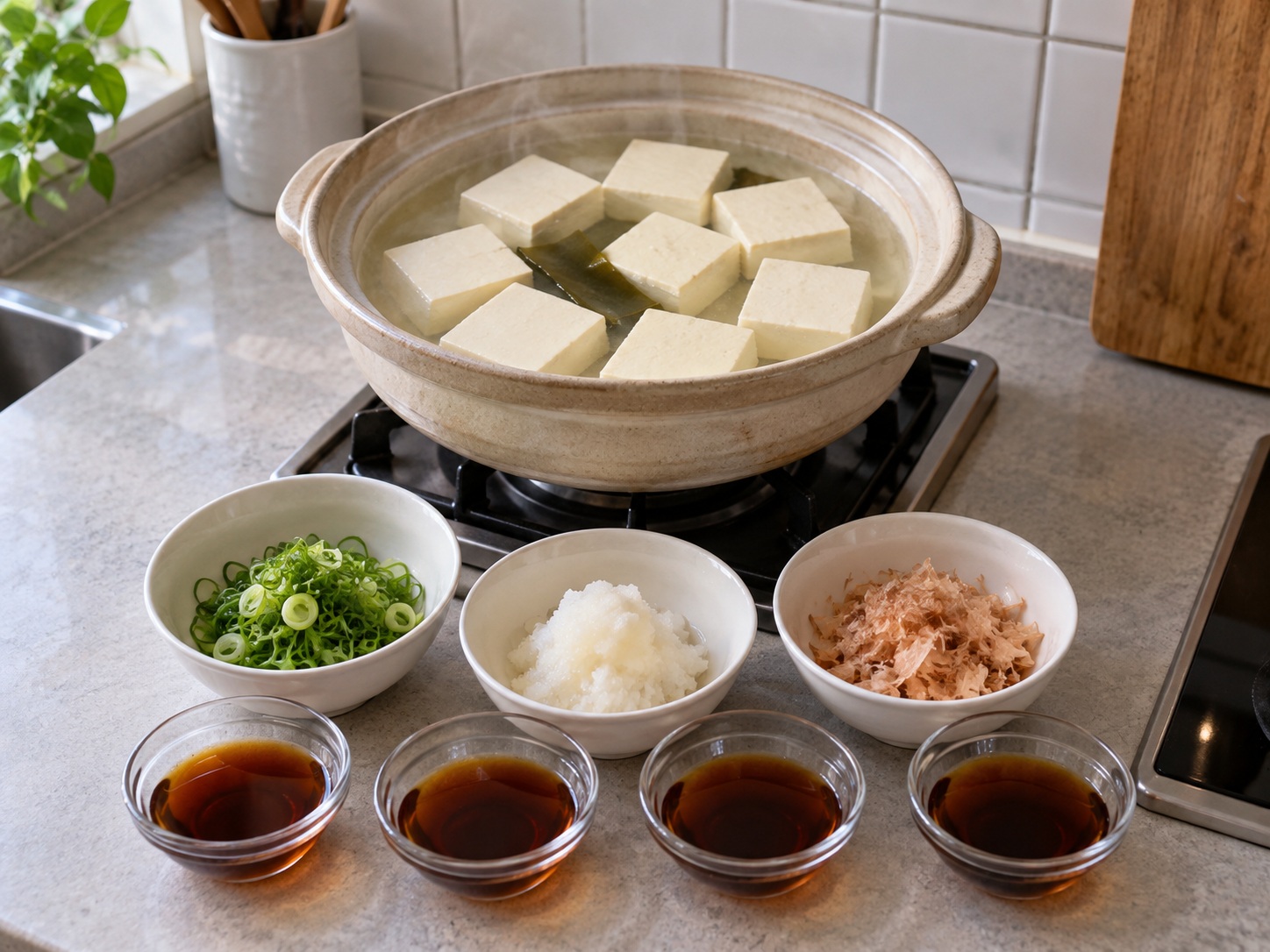日式湯豆腐 — 完成圖