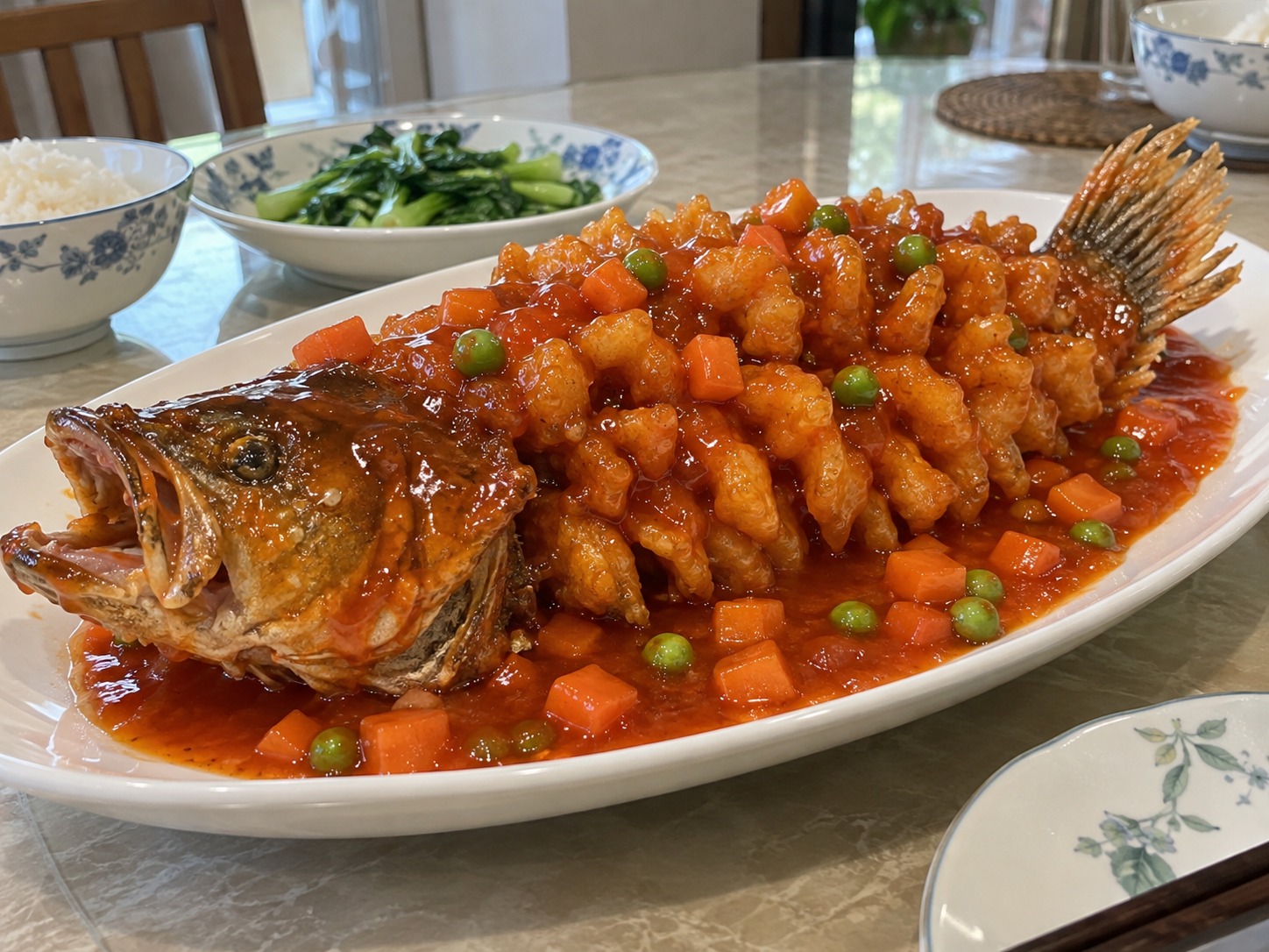 松鼠桂魚 — 完成圖