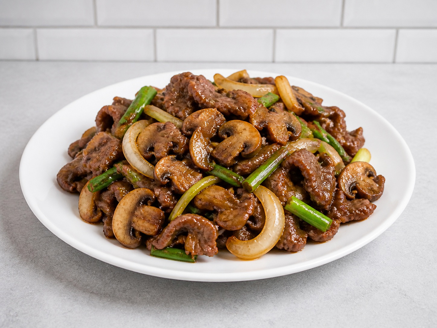 Korean Beef Bulgogi — finished dish