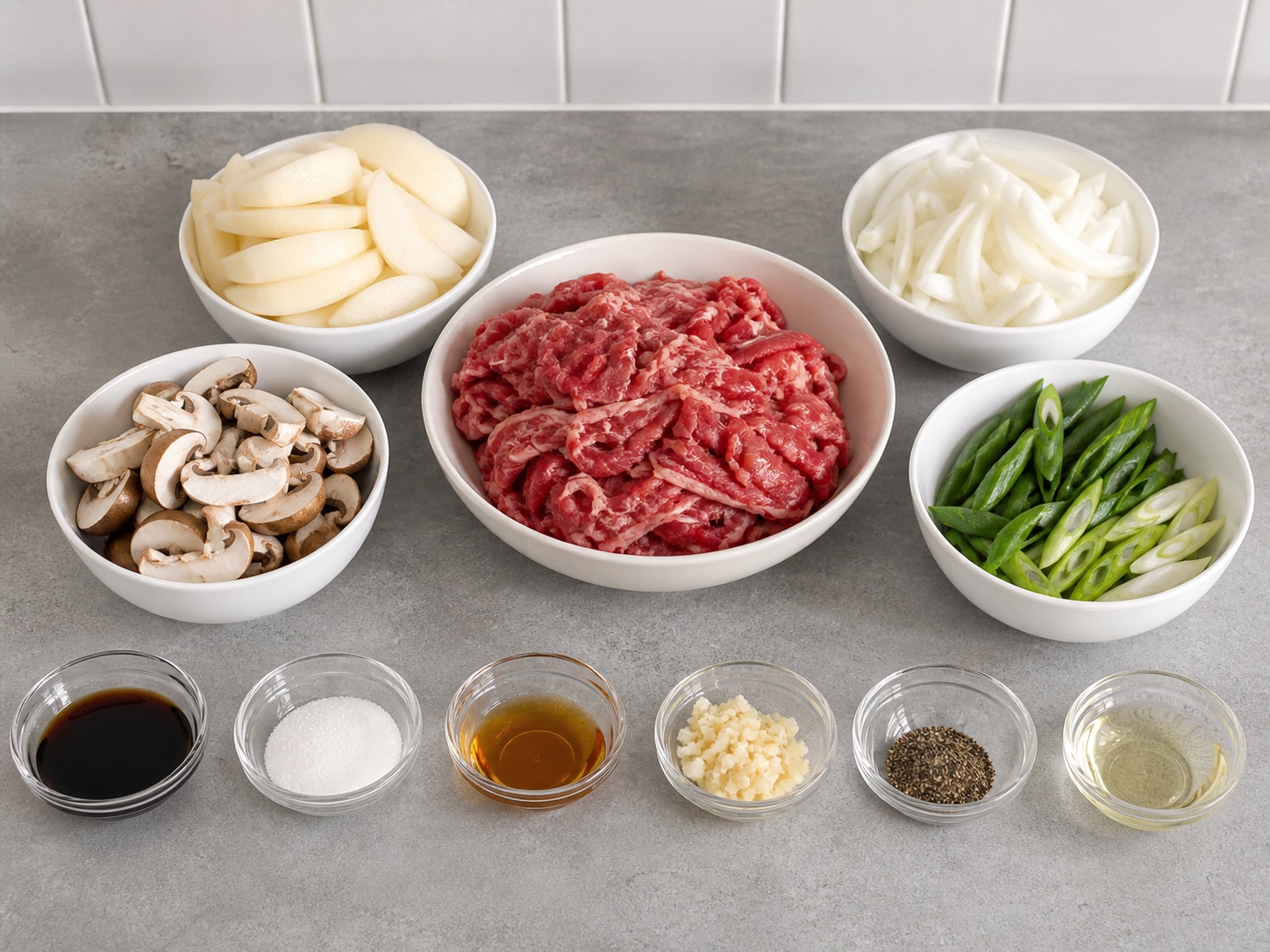 Korean Beef Bulgogi — ingredient overview