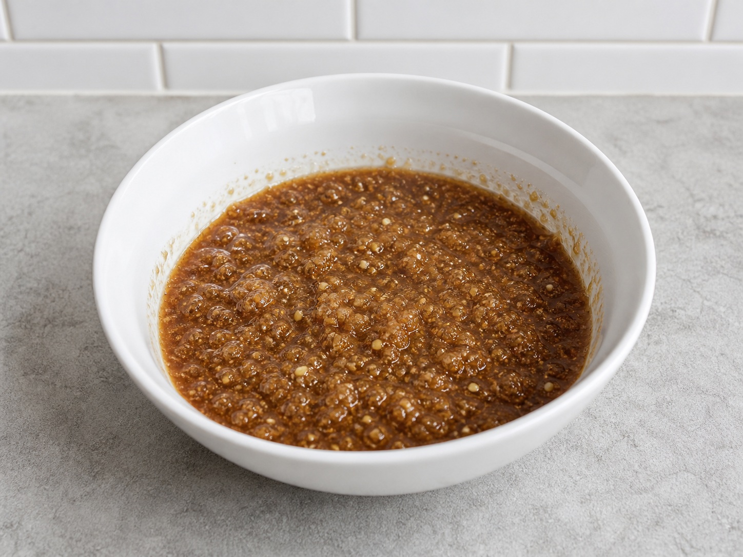 Korean Beef Bulgogi — Mix marinade