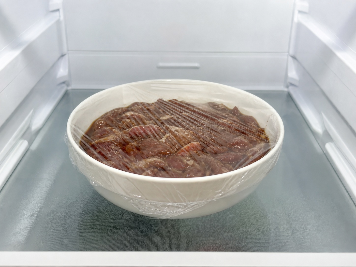 Korean Beef Bulgogi — Marinate ten minutes