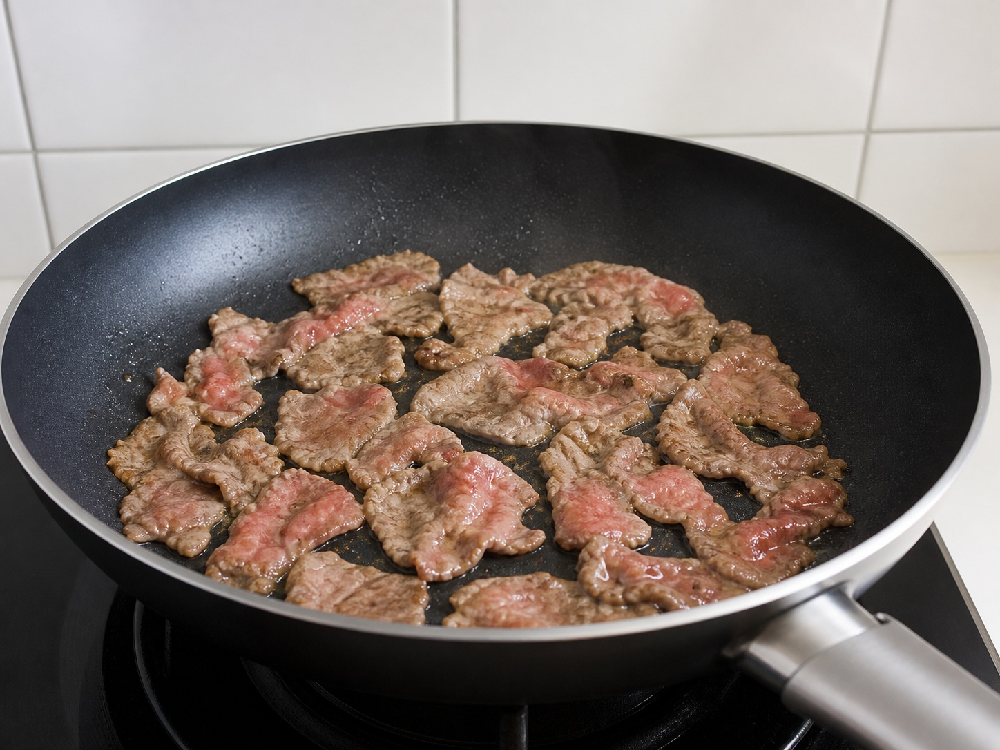 Korean Beef Bulgogi — Sear first batch