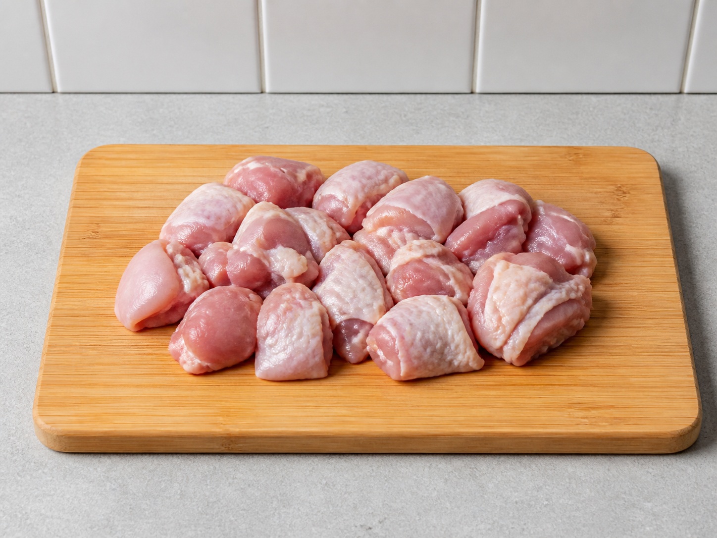 Korean Spicy Stir-Fried Chicken — Cut chicken