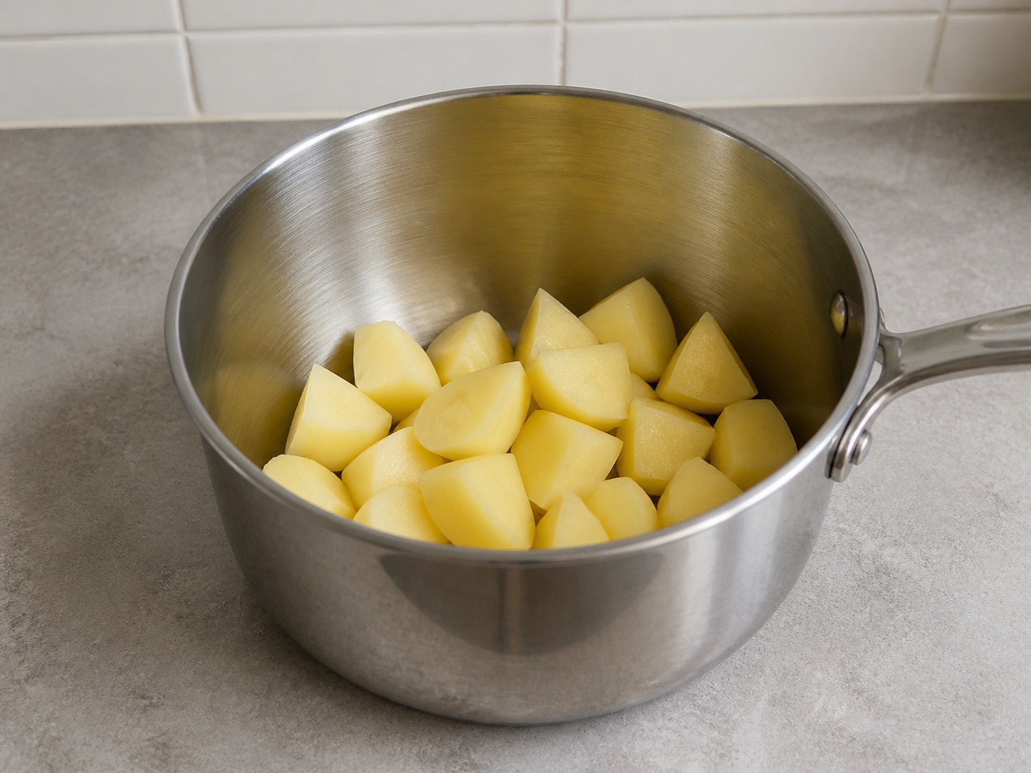 Korean Soy-Braised Potatoes — Add potatoes