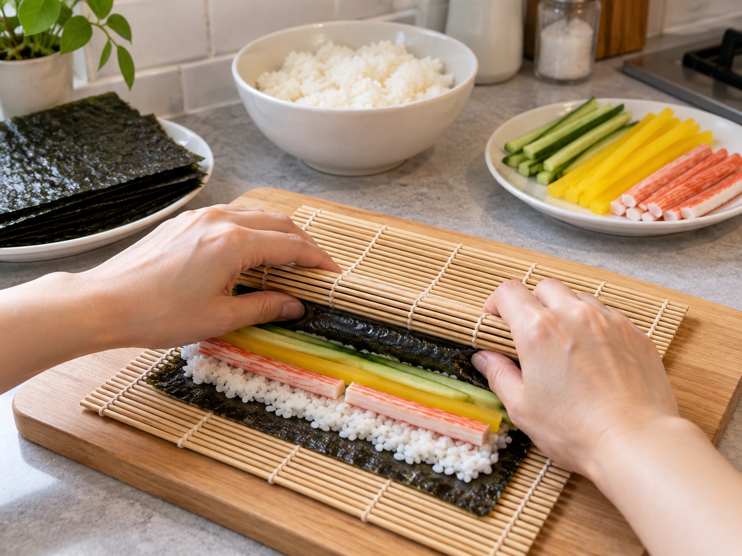 Korean Gimbap — Igulong roasted seaweed