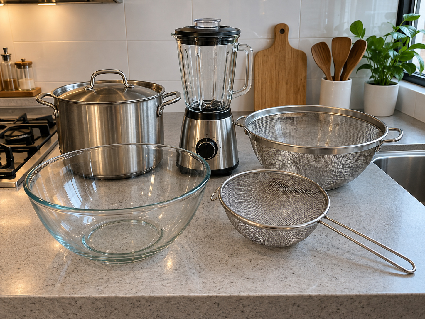 韓式豆漿冷麵 — 工具