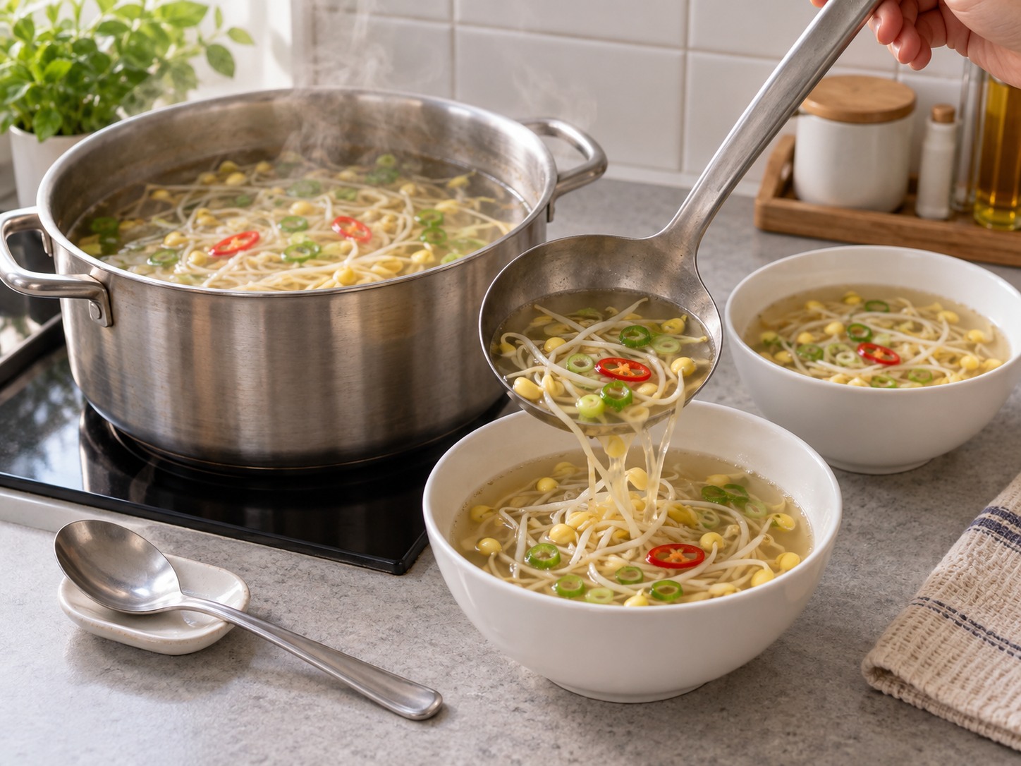 Korean Soybean Sprout Soup — Taste and ladle
