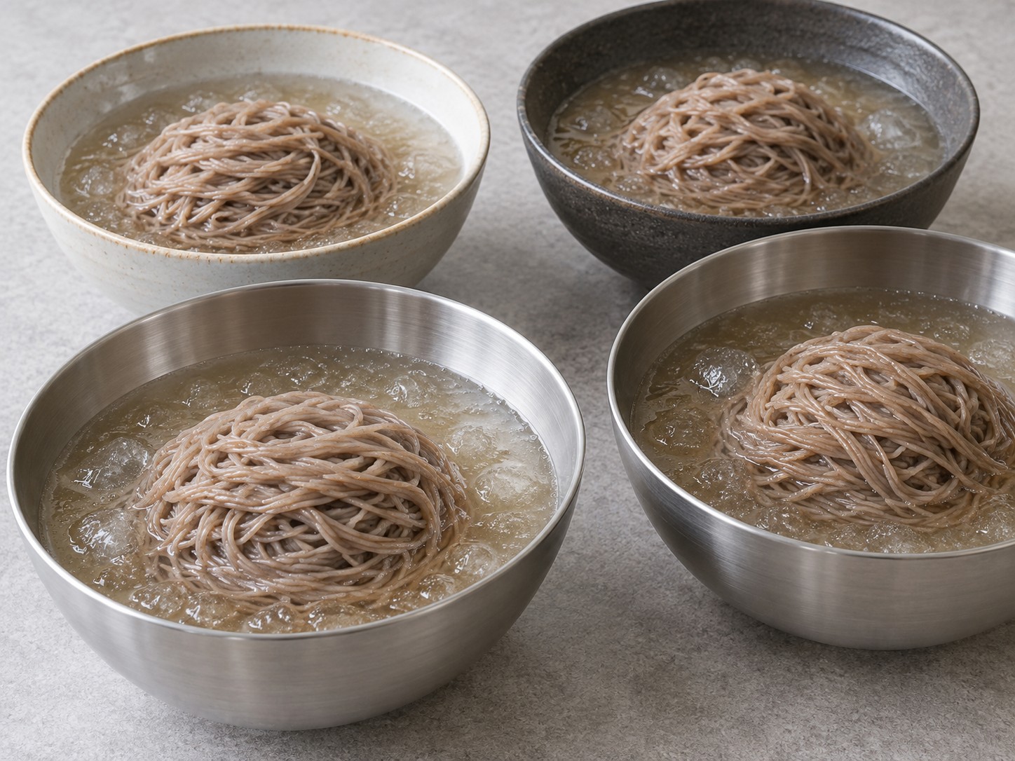 韓式冷蕎麥麵 — 分碗組合