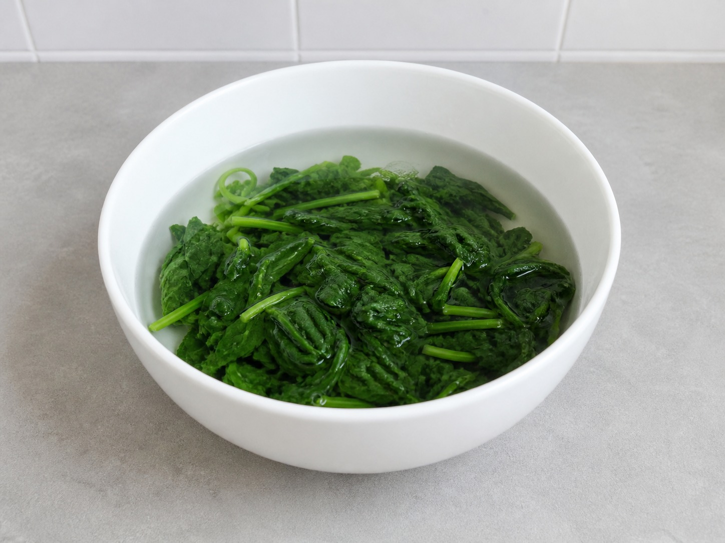 Korean Seasoned Spinach — Cool