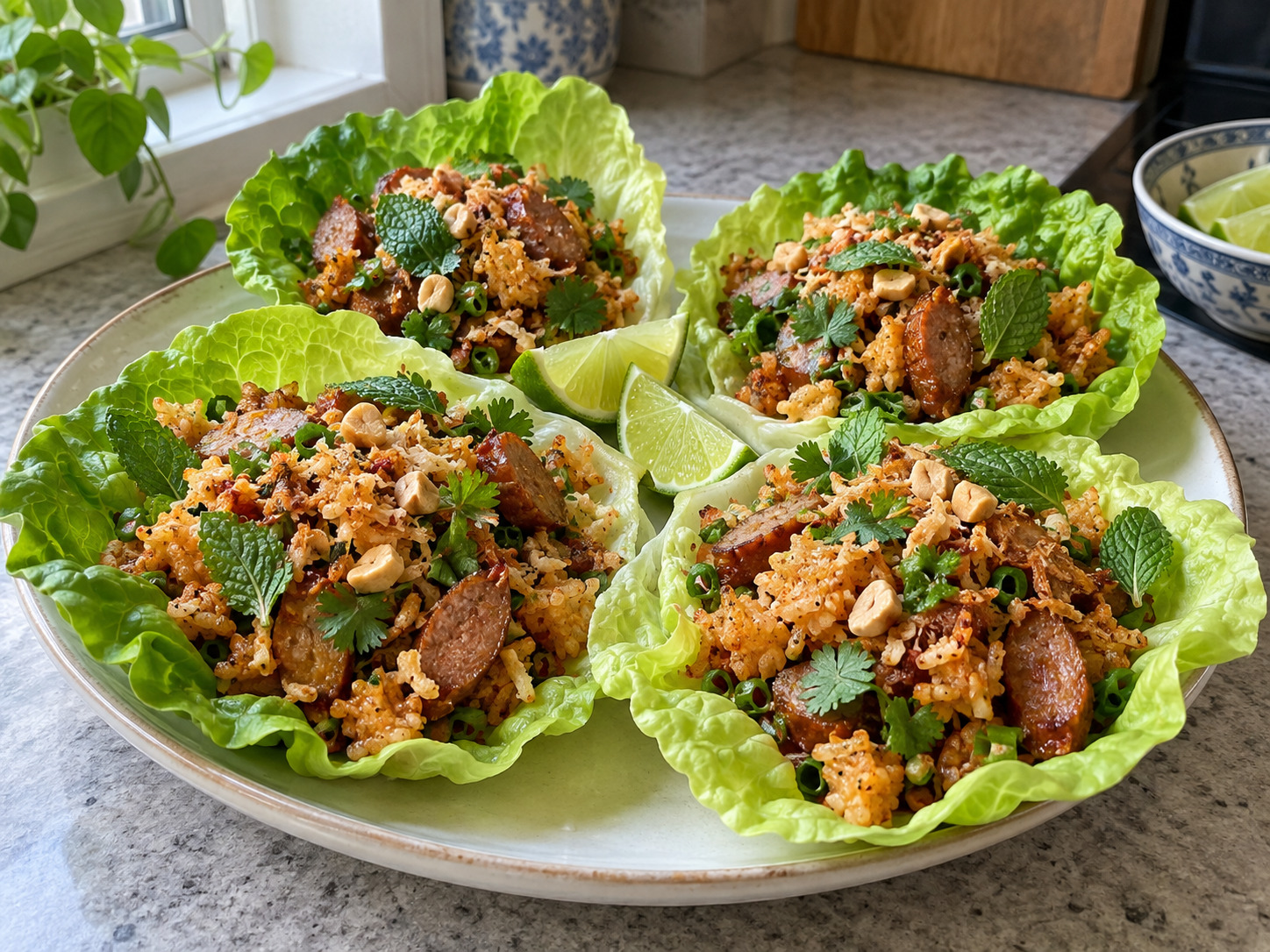 老撾香脆米飯沙律 Nam Khao — 完成圖