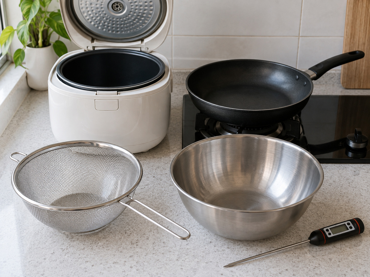 老撾香脆米飯沙律 Nam Khao — 工具