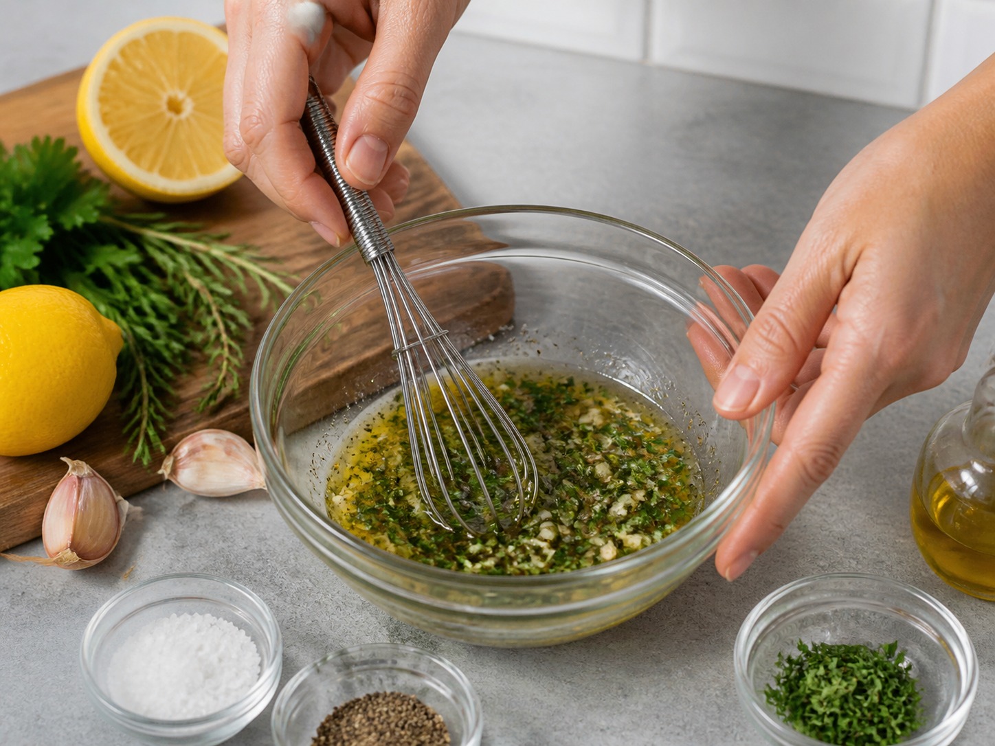 Fillet Ikan Panggang Lemon dan Herba — langkah 6