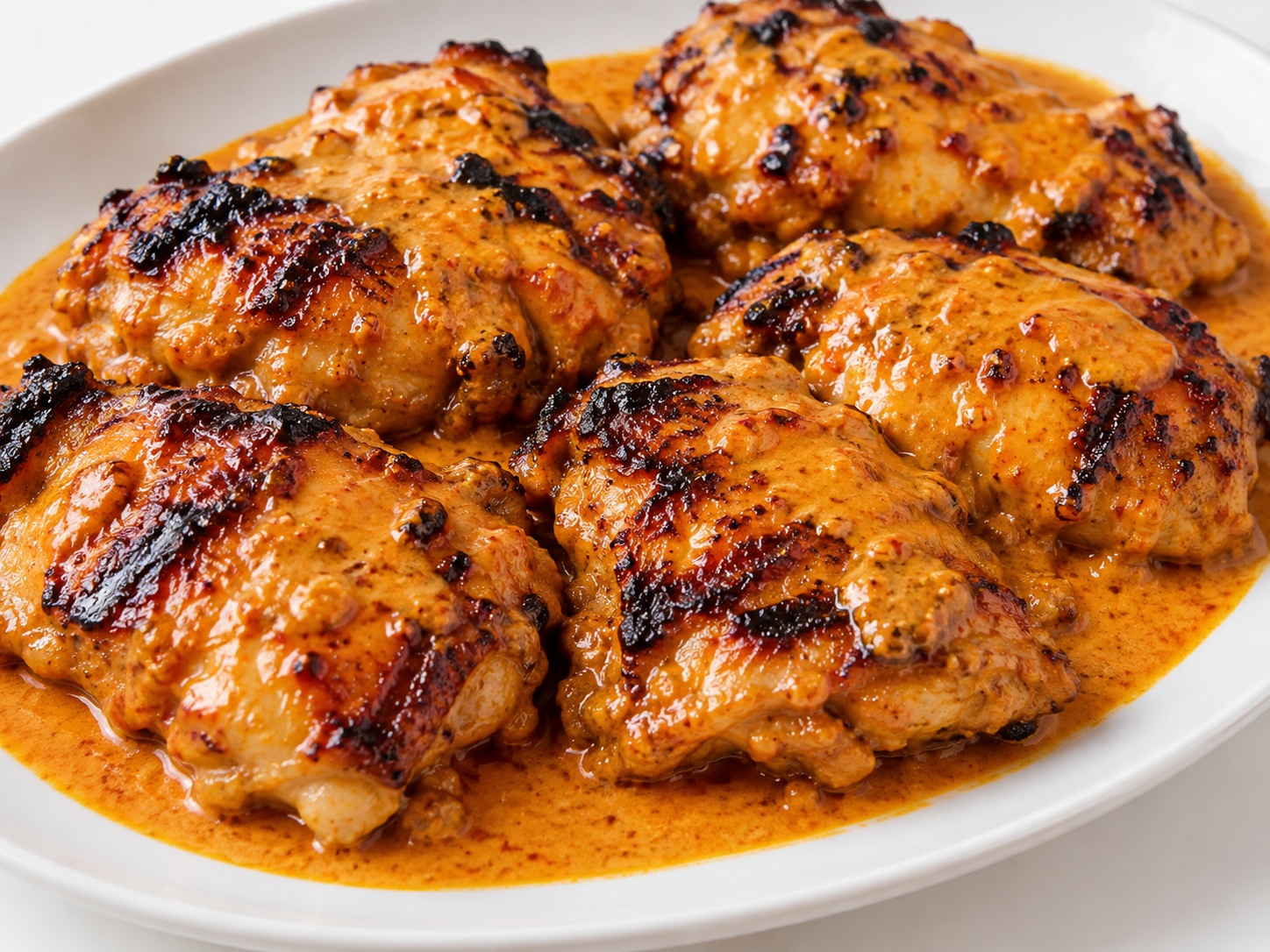 Ayam Percik Malaysia — hidangan selesai