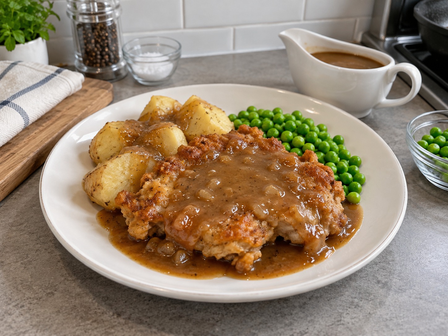 Chicken Chop Hainan Malaysia — hidangan selesai