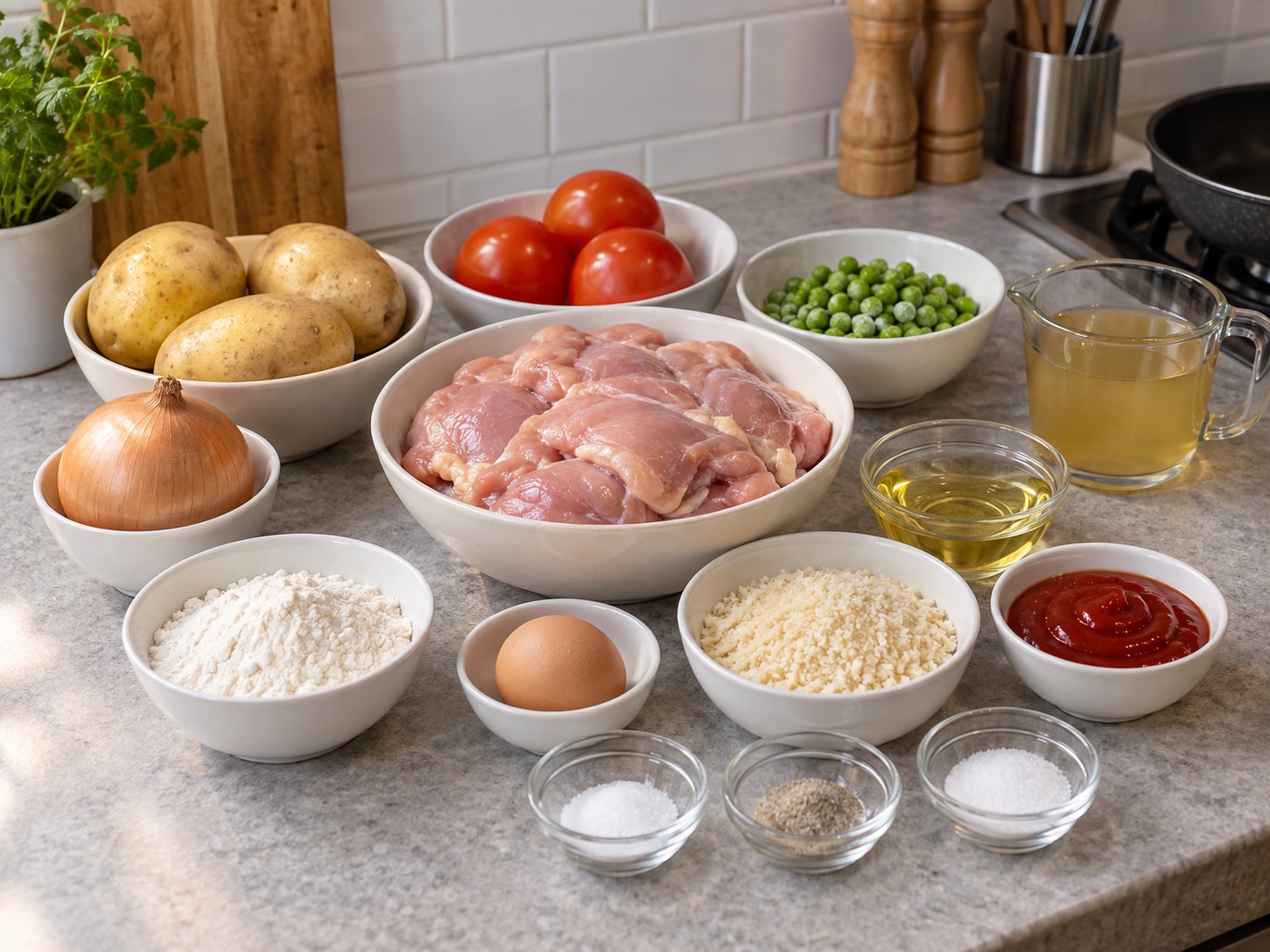 Chicken Chop Hainan Malaysia — bahan
