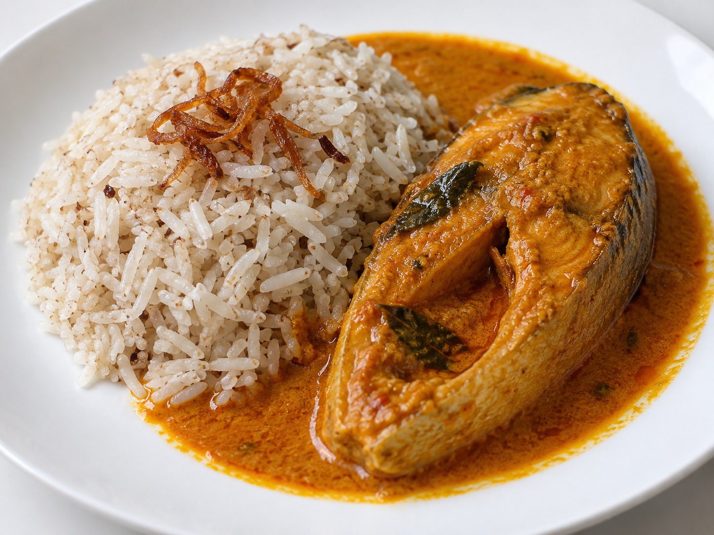 Malaysian Nasi Dagang with Fish Curry | Cherry & Dennis