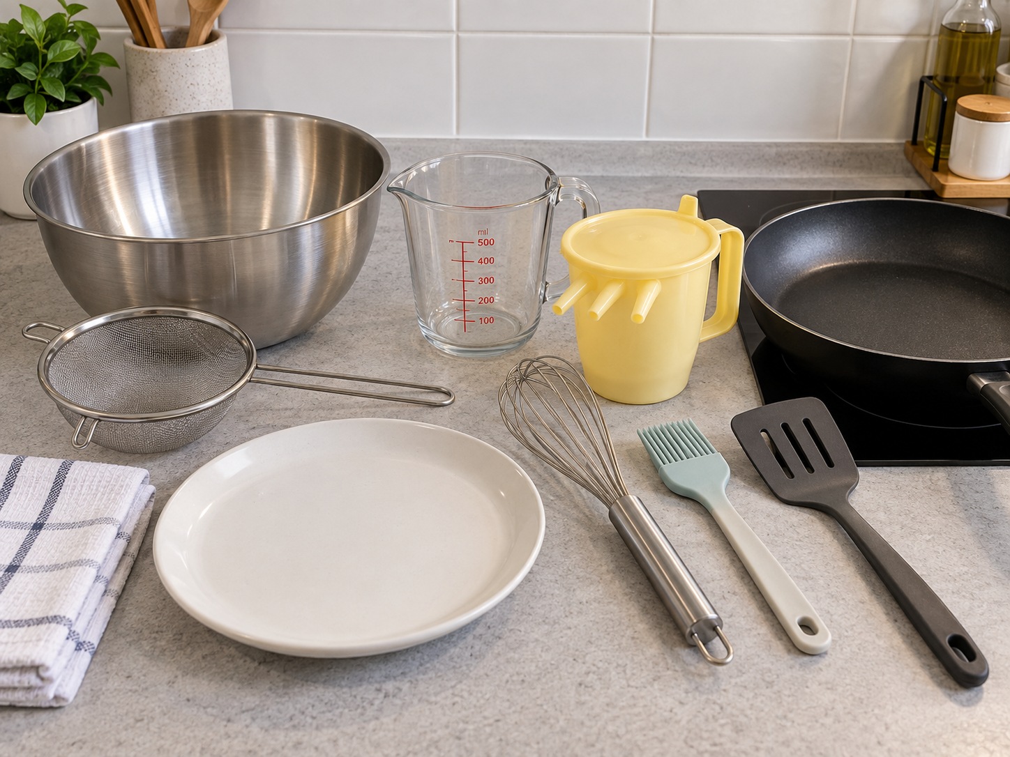馬來西亞網狀薄餅 Roti Jala — 工具