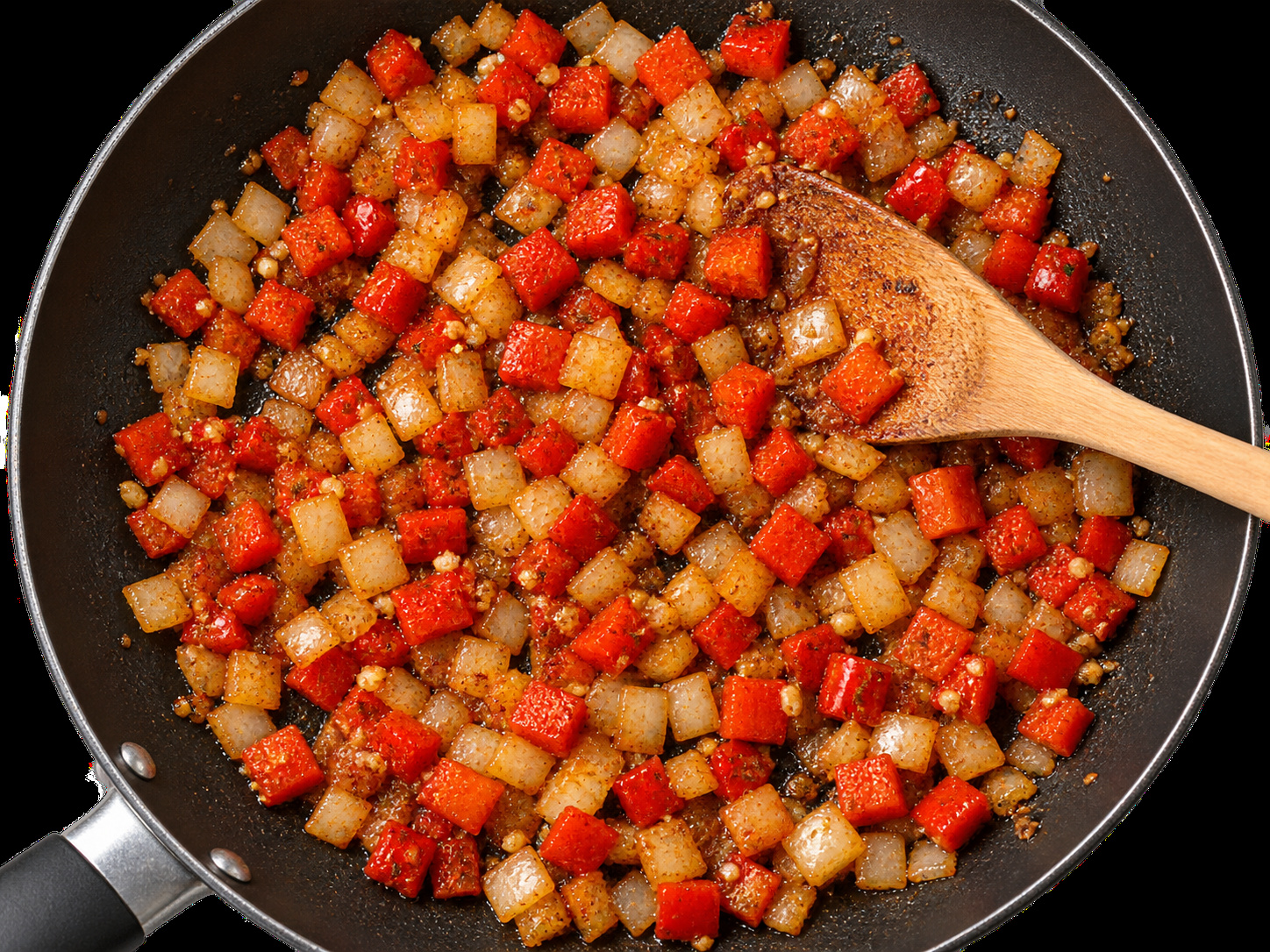 Mediterranean Shakshuka: Add the ingredients