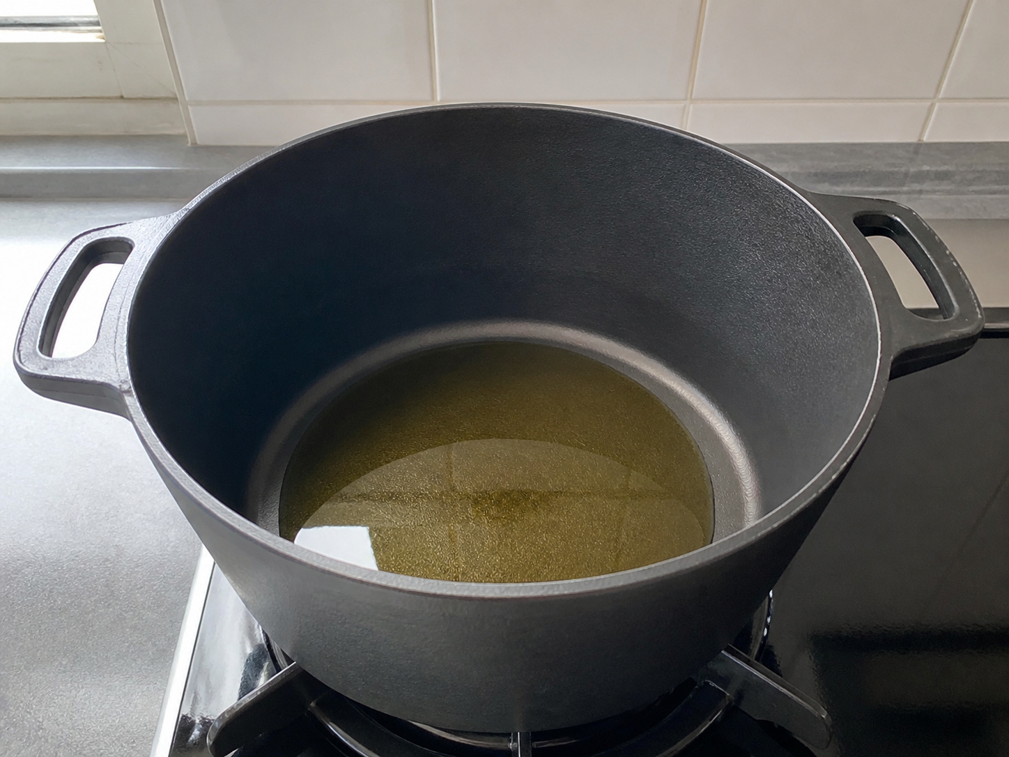 摩洛哥式羊肉鷹嘴豆燴鍋 — 燒熱油