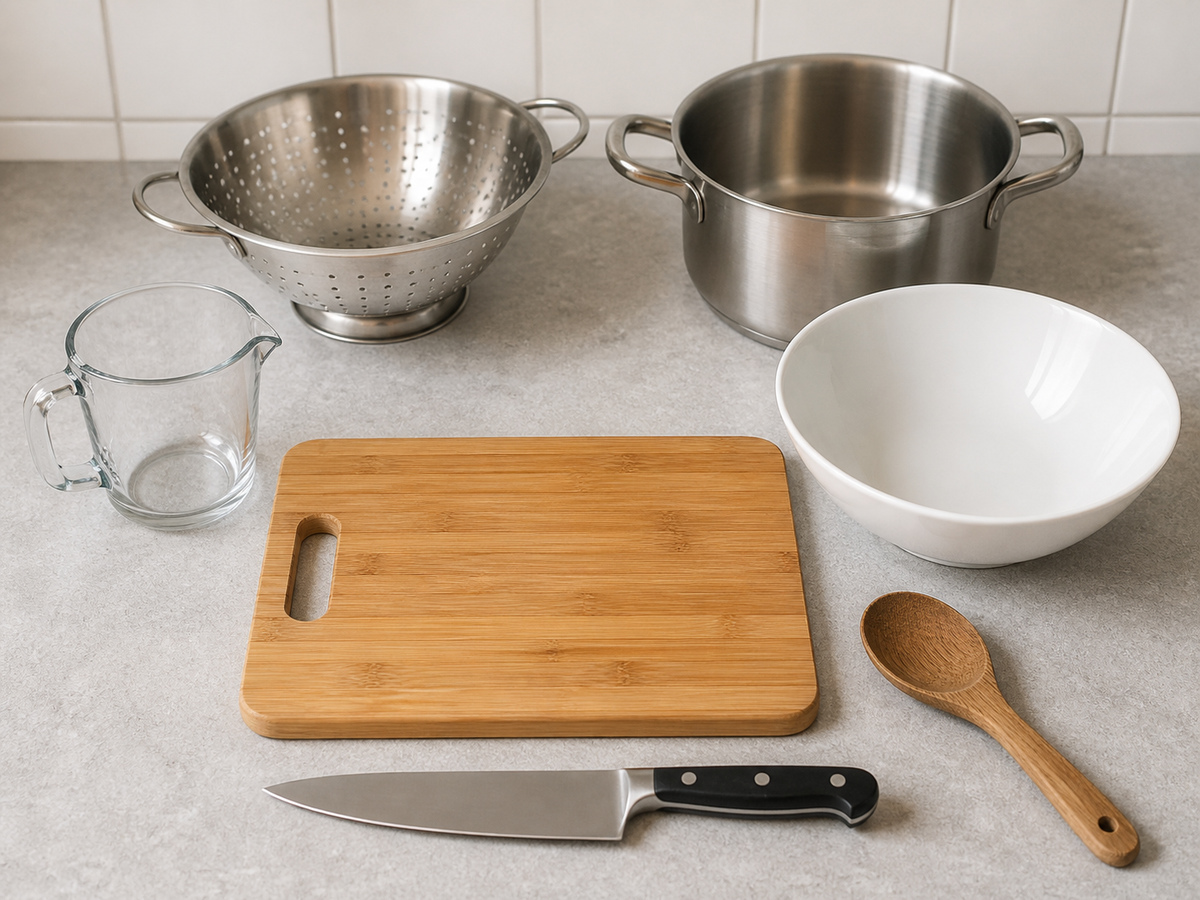 蘑菇菠菜珍珠大麥飯 home kitchen tools