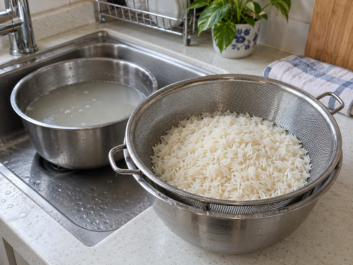 尼泊爾豆湯飯 Dal Bhat — 洗米