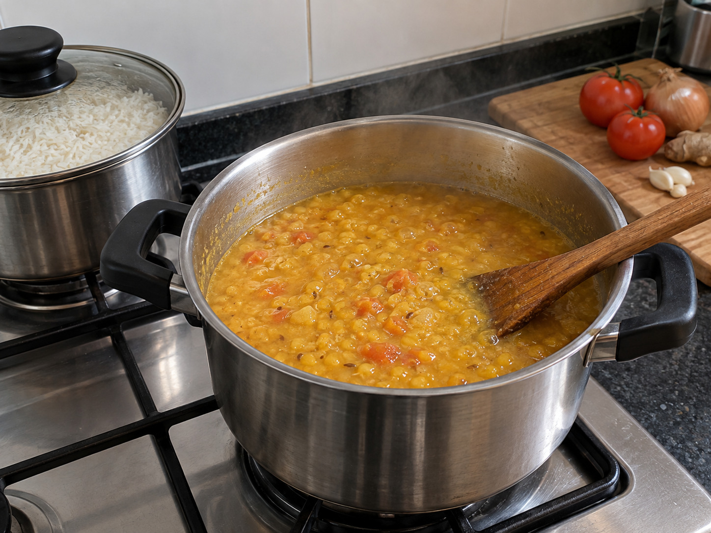 尼泊爾豆湯飯 Dal Bhat — 細火煮軟豆