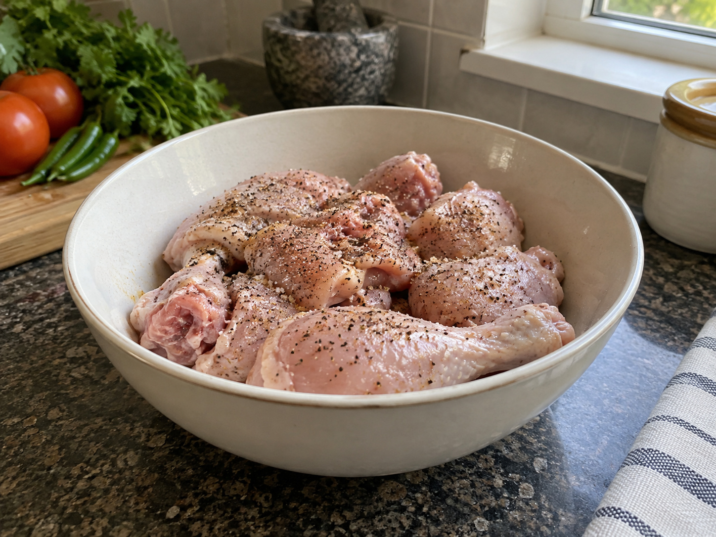 Pakistani Chicken Karahi — Timplahan ang manok
