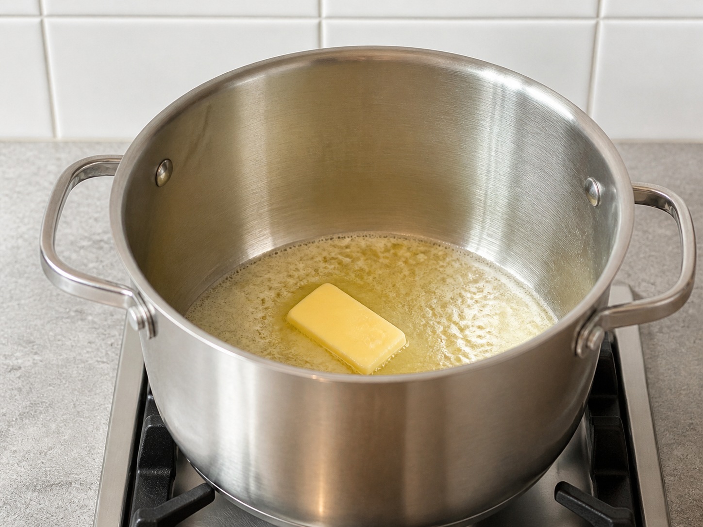 薯仔大蔥濃湯: 溶牛油