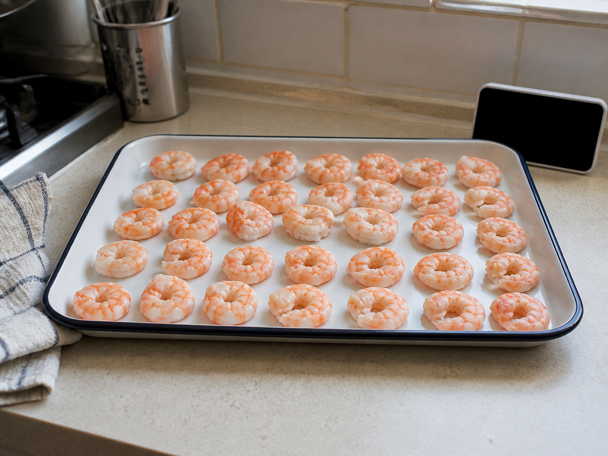 Salad Udang Alpukat Sitrus: Dinginkan
