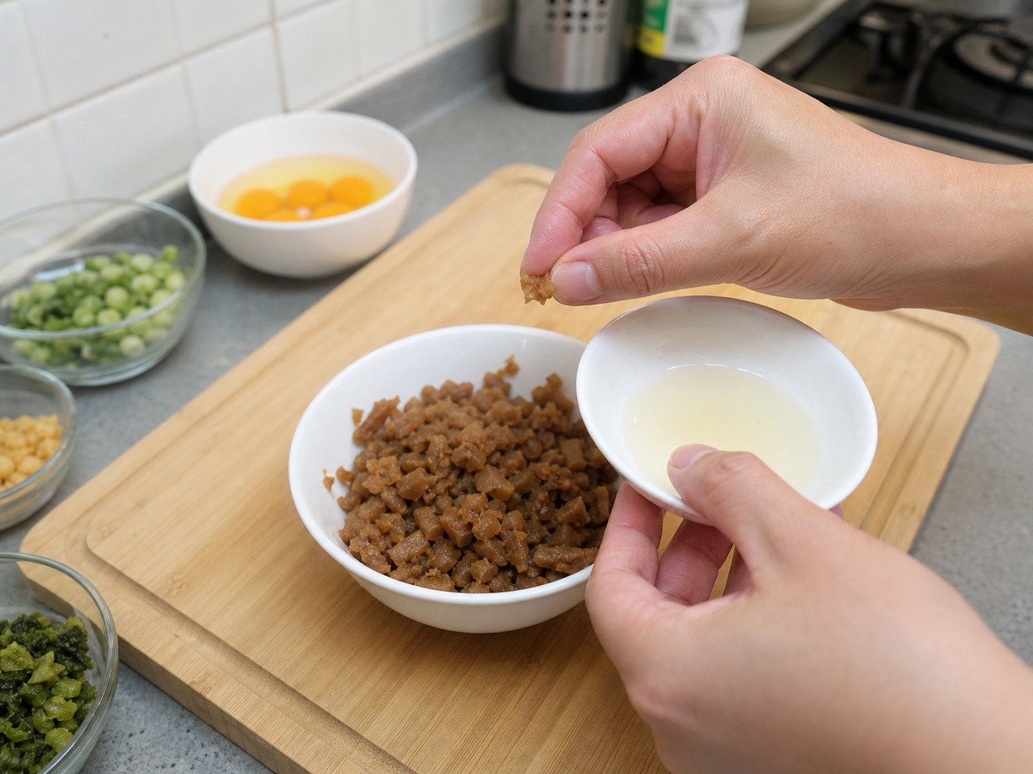 菜脯煎蛋:試味菜脯