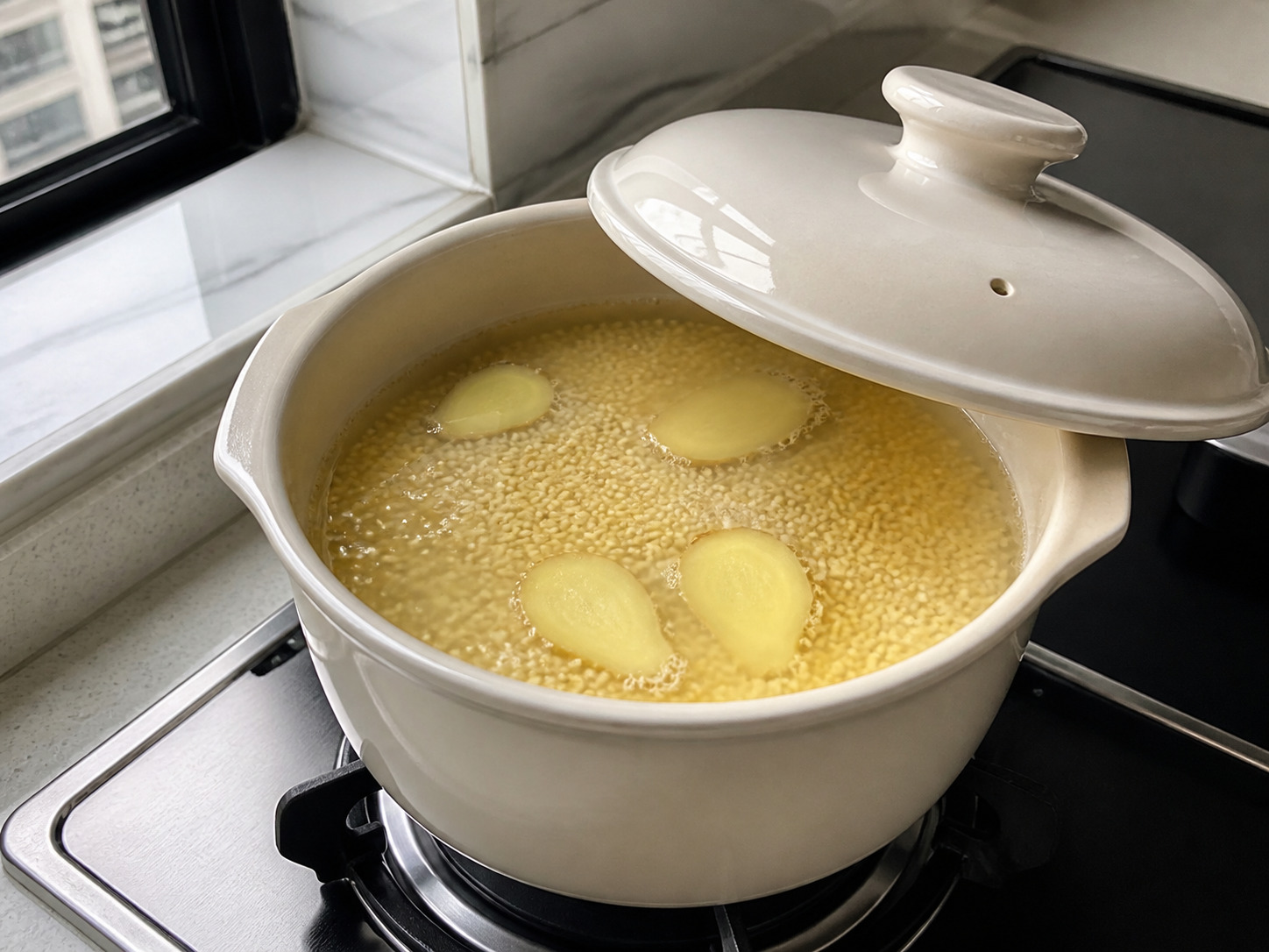 Bubur Jewawut Labu — langkah 6