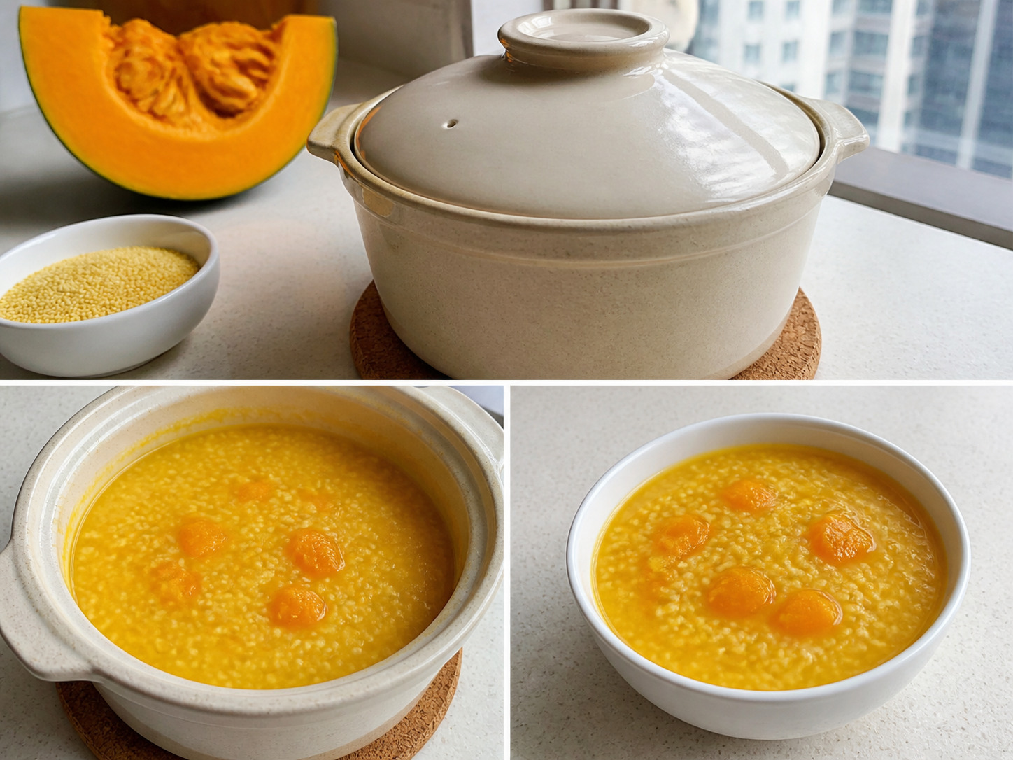 Bubur Jewawut Labu — langkah 12