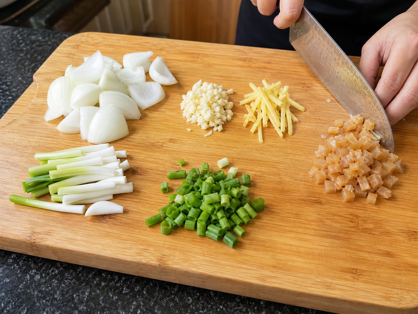 Salted Fish, Chicken and Tofu Pot — step 6