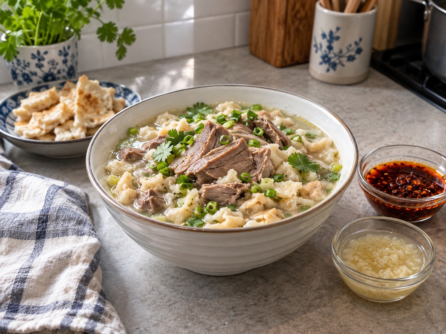 陝西羊肉泡饃 — 完成圖