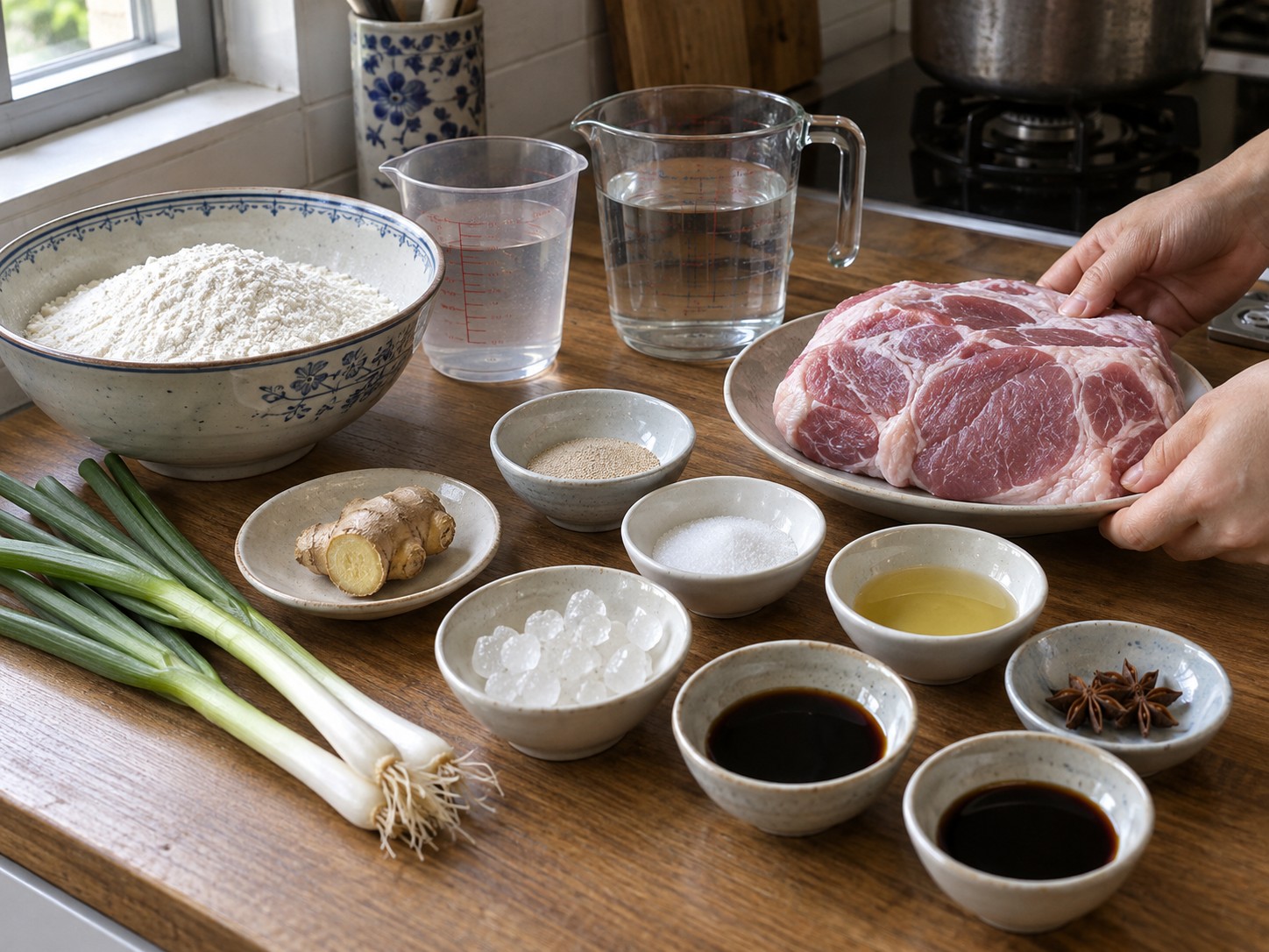 陝西肉夾饃 — 材料