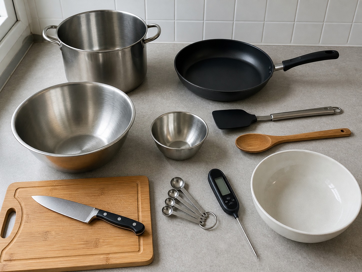 Shanghai Braised Lion's Head Pork Meatballs required home-kitchen tools