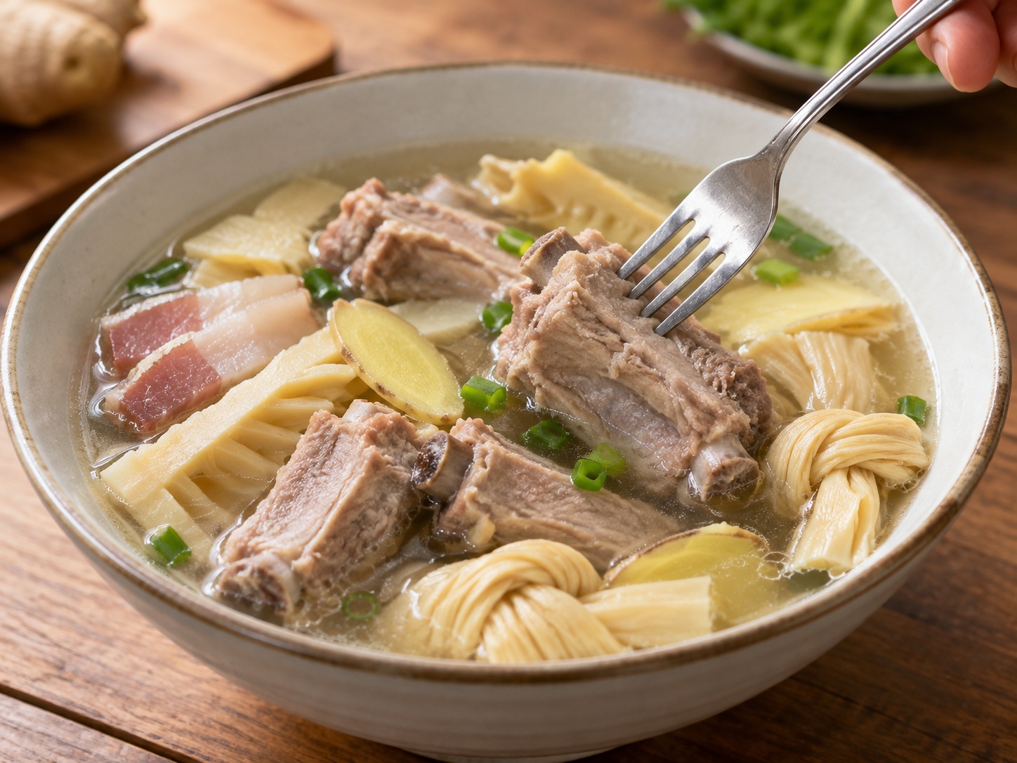 醃篤鮮 — 檢查肉質