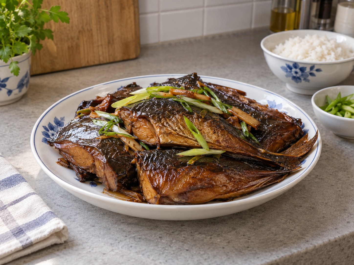 上海燻魚 — 完成圖