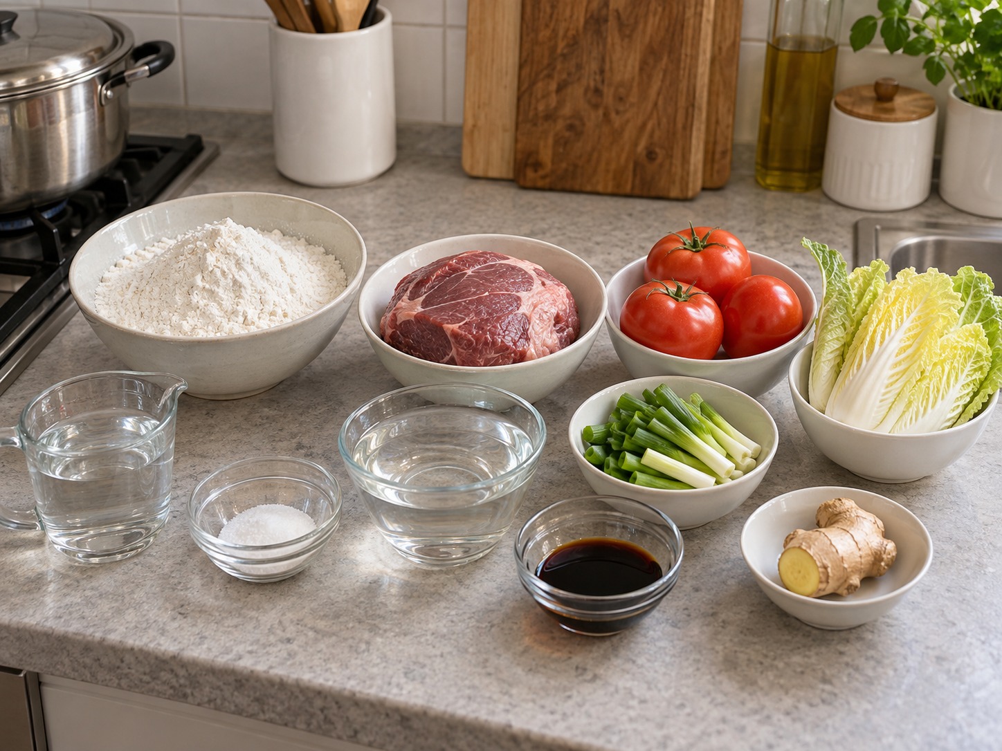 Shanxi Knife-cut Noodles — ingredients