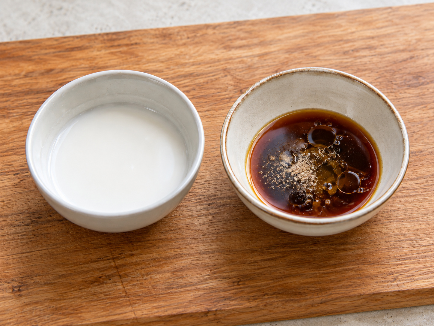 Sichuan Hot and Sour Soup — Mix slurry