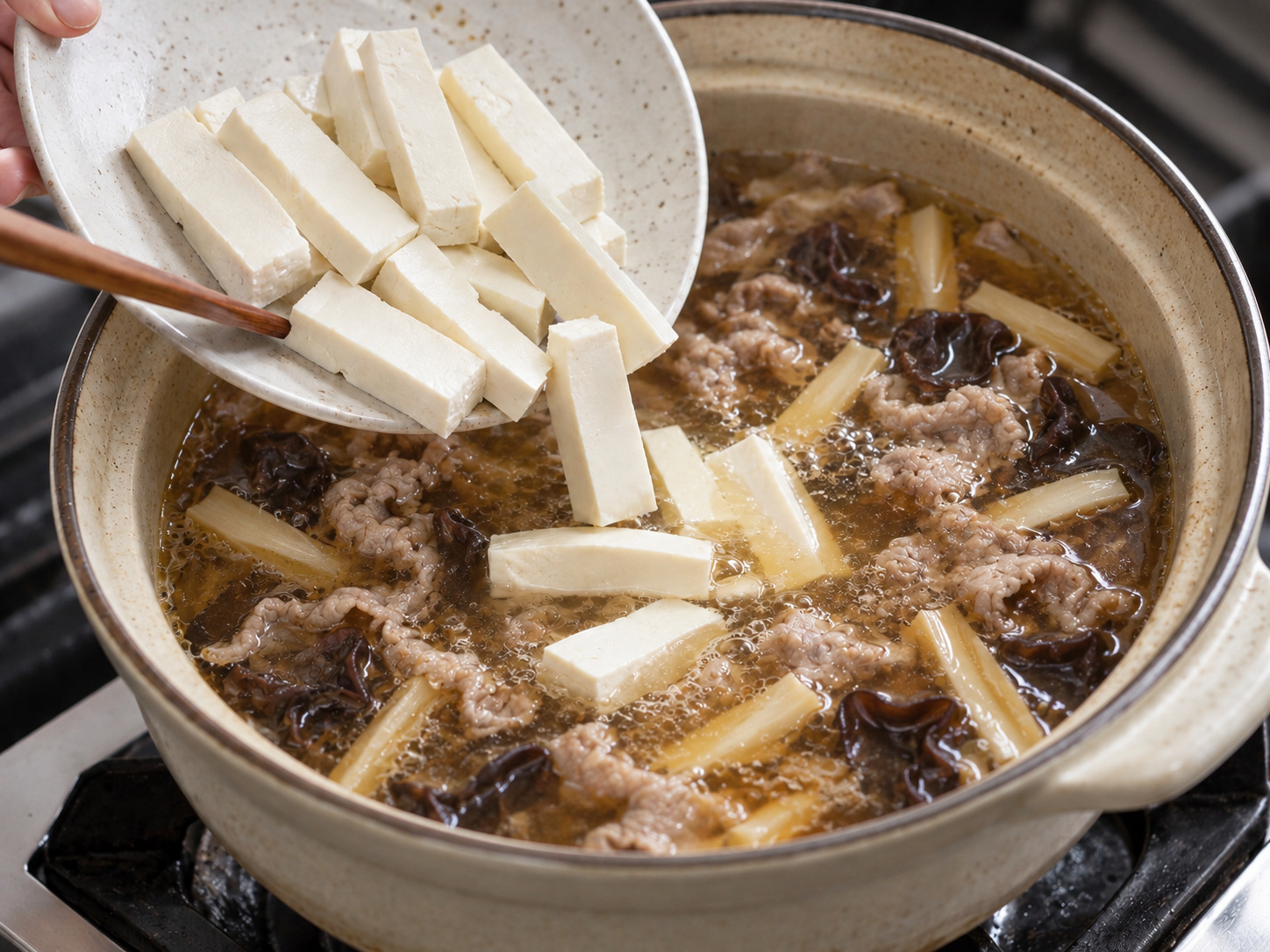 Sichuan Hot and Sour Soup — Add tofu