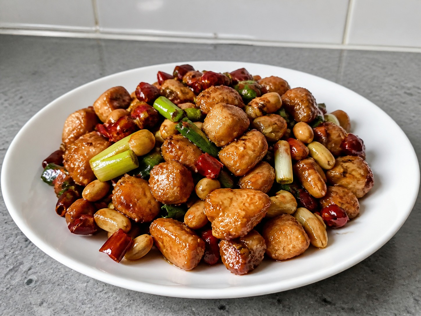 四川宮保雞丁完成圖｜Sichuan Kung Pao Chicken
