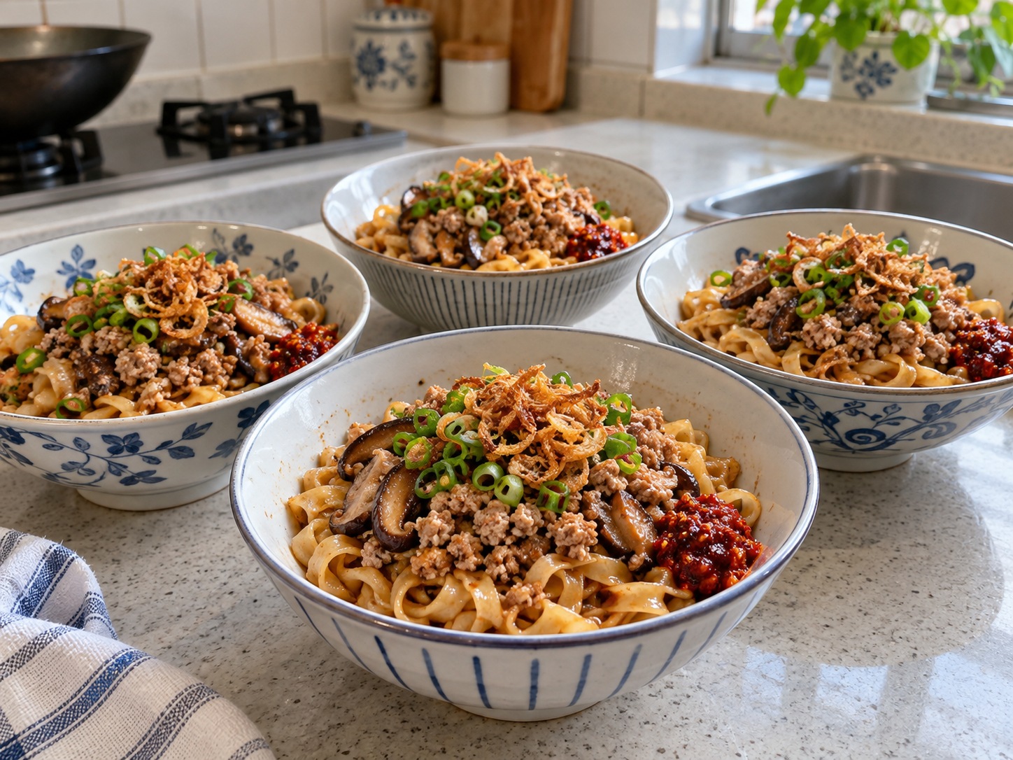 新加坡肉脞麵 Bak Chor Mee — 完成圖